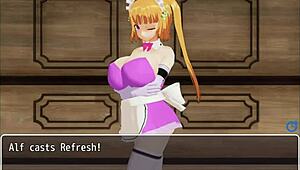 Girl B Hero Loretta Unleashes Wild Action in Hentai Part 16 Scenes