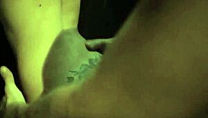 nacho fingers her shaved pussy while ena works her clit. then a wet doggie-style bang in the shower!