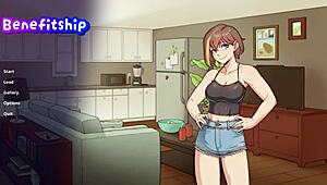 Amy Meets Special Roommate In Shower