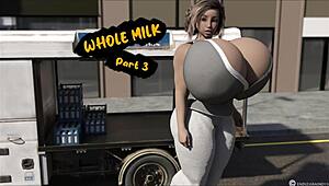 3D Porn Comics Endlessrain0110: Detailed Whole Milk Scenes With Big Tits And Ass In Anime Hentai