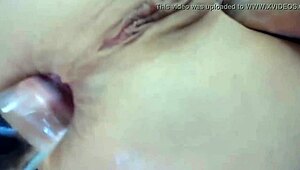 健談老奶奶哈特利愛角色扮演和硬肛動作