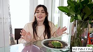 Step sister Keira Croft gets fucked hard in this story