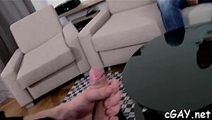 淫荡男同口交深喉吞精狂吸！