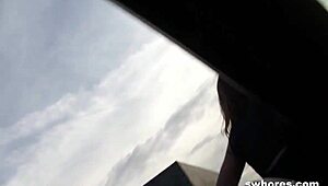 skinny czech fox picked up in lot for quick cash fuck