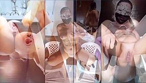 Compilation of the best POV masturbation and anal moments with BBW in lingerie.