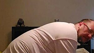 Scottybear enjoys solo anal play and cums in his fleshlight