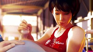 Suggestive 3d hentai athlete screwed hard by coach in tight clothes