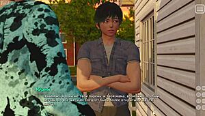 my bully lover gameplay with student slut in dress part 20