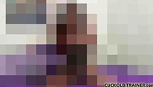 I Require a Submissive Slave for Cuckold Humiliation in My Femdom Control Setup.