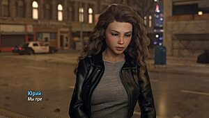 this hentai gameplay features domination and teen cunilingus.