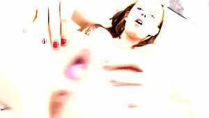 Nicixdream slammed hard in first porn with brutal DP and triple pussy action