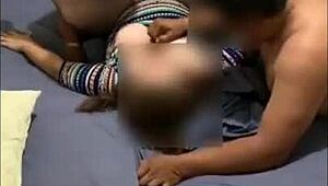 She Feels Ecstasy Riding Stranger's Big Cocks. Huge tits bounce during handjob and blowjob.