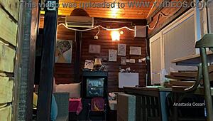 I met the delivery guy naked and let him touch my boobs outside.