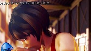 Suggestive 3d hentai athlete screwed hard by coach in tight clothes