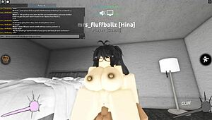 in roblox porn, this whore gets blowjob, bent over doggystyle, cowgirl riding on monster big black cock