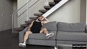 Hey, you gotta see this hot interracial gay BBC action with Ricky Larkin and Bucky Wright!