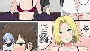 i-i'm at imaizumi's house for gals gathering 7