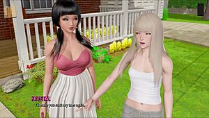 3D Hentai Scene with Big Tits and Huge Cock Cumshot