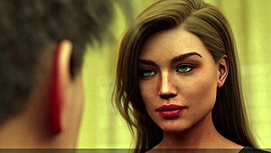 My hot stepmom help me cum hard first time 😊