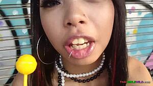 Asian Teenager Risks It All With Unprotected Sex At Stranger’s Bar!