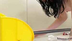 Extreme Bondage Scissoring With Teen In Case File