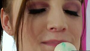 t-girl kitty kaiti slams into a guy with a massive cock for raw action