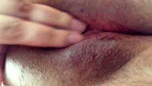 Horny Thai teen stretches her tight pussy while dancing in public!