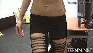 Yo, Sabrina Banks, legal teen, fucks for cash in wild POV action! 💦