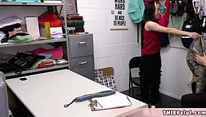 i caught asia lee shoplifting