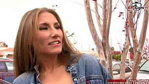 hey girl, loving how you handle that big black cock with your skinny blonde body and small natural tits.