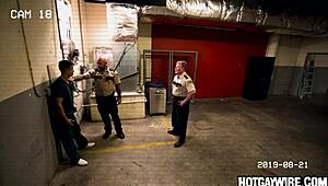 Two Inmates Caught Screwing Around in Office - Suggestive Hint