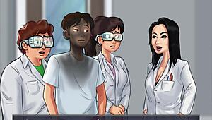 Hey, Summertime Saga Part 2 Gameplay with Hot Teacher Action!