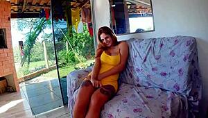 Hot step sister sucks and titfucks me until swallowing cum.