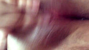 Horny Thai teen stretches her tight pussy while dancing in public!