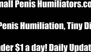 Discover the Contrast Between Your Tiny Penis and Femdom Power in POV BDSM Masturbation Fetish