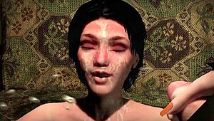 two futa ladies expertly satisfy guy in 3d action