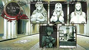 Busty Princess Hypnosis Visual Novel 19!!