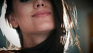 I can’t stop watching Cassie Del Isla in stockings masturbating publicly in changing room