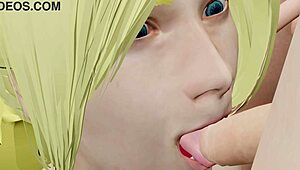 maya gets into a hot threesome in this 3d hentai cartoon