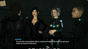 Curvy Anime Babe in 3D Hentai Game Action