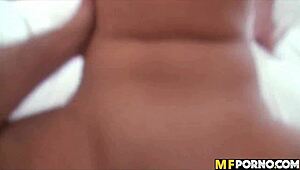 Nerdy Glasses Latina Says, 'Bang Me Hard, Friend!' In POV Session