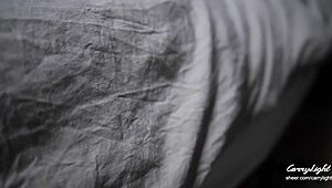 Step Son Caught Step Mom Masturbating and Helped Her Cum Fast