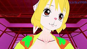 Perona and Carrot's Intense One Piece POV Hentai