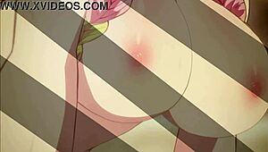 Mitsuri And Tanjiro Engage In Titty Fuck And Kissing