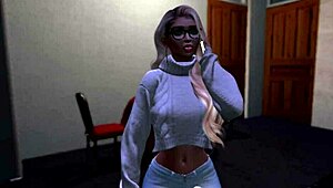 Scream 25 parody unfolds with missemily23 and kendall plamer screaming.