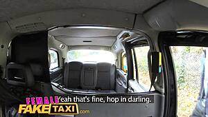 该死，假出租车男和性感黑发美女大获成功！