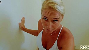 uhh, your hot milf neighbor just fucks ur virgin hard cock... oops!