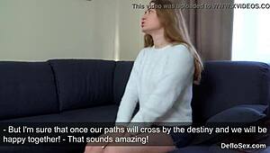 Arousing Chick Fingers Tight Vagina to Intense Climax