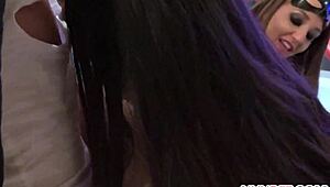 Best Friends Fuck at the Halloween Party with Monster Cocks