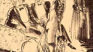 Vintage erotic illustration brings back steamy memories. Love this retro vibe! 😍